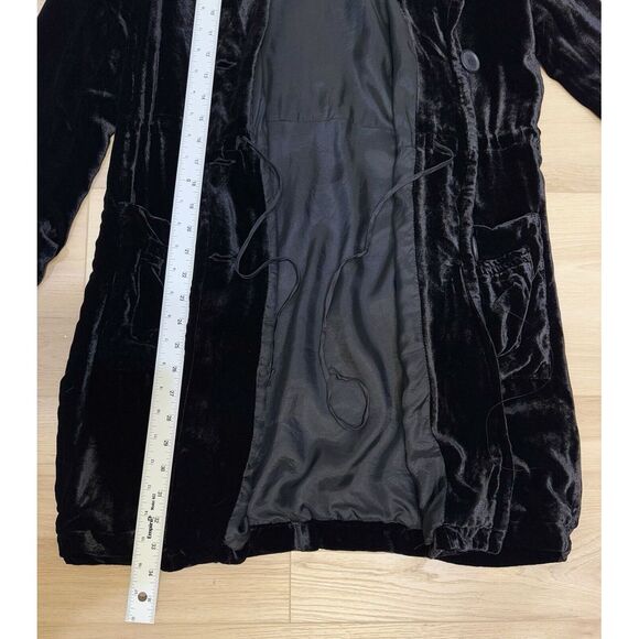Johnny Was | Black Velvet Style Jacket | Size S - Picture 5 of 10